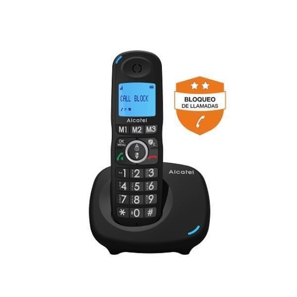 TÉLÉPHONIE, Téléphones, Téléphone sans fil, Alcatel Dect Xl535 Noir