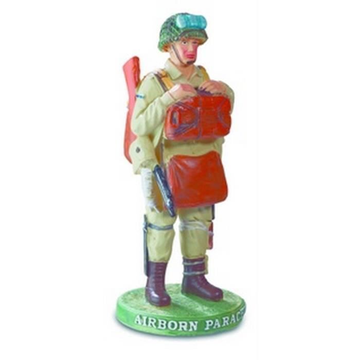 figurine parachutiste américain 1944 15cm