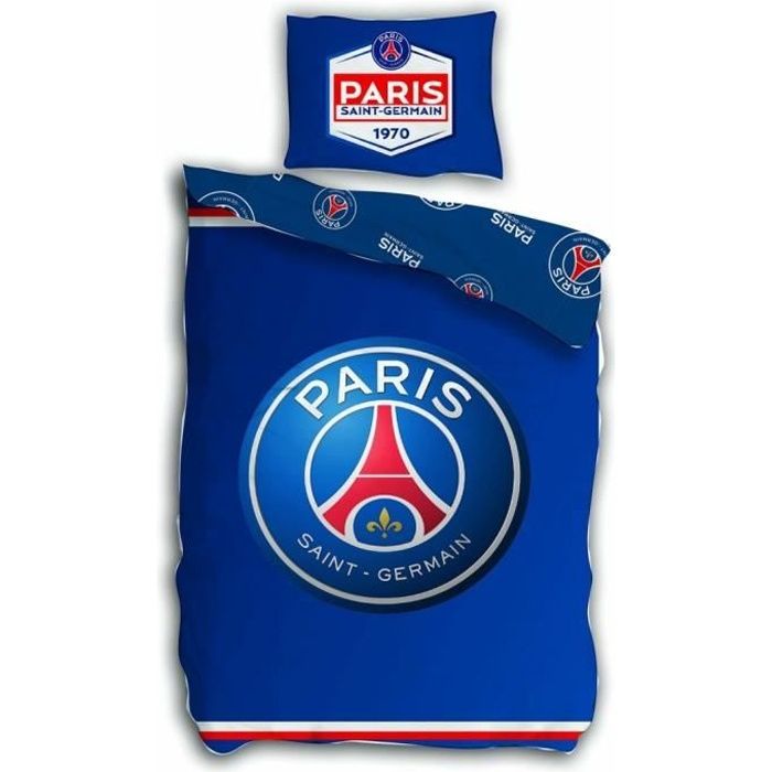 Parure de lit PSG 100% Coton
