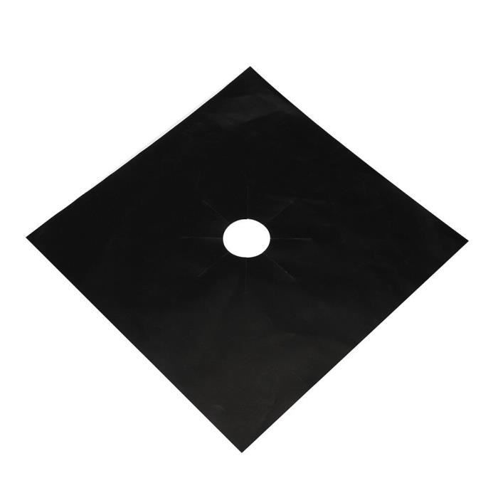 Couvre-plaques de cuisson universels - 2 pièces, plaques de protection, revêtement de four réutilis - Modèle: Black - WMGJMXA00272
