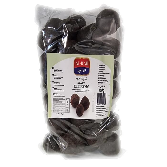 Citrons séchés noirs (loumi) 150 gr AL RAII