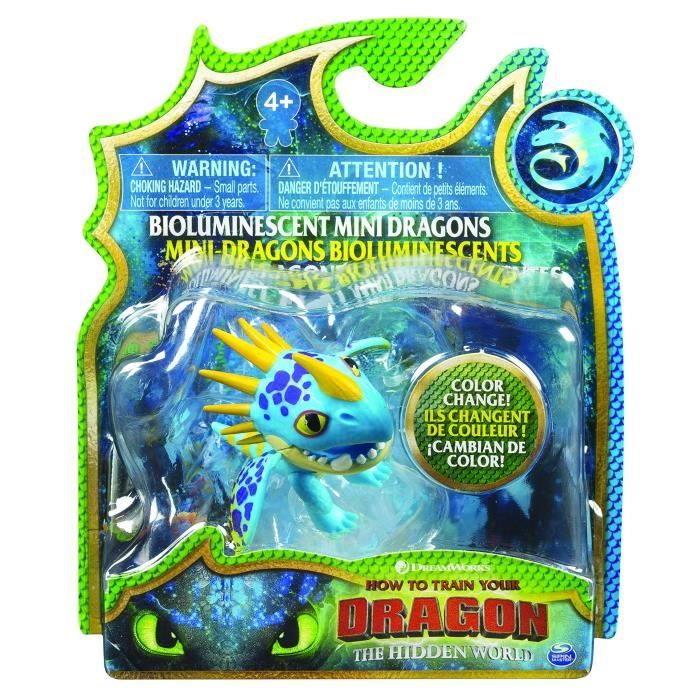 Dragons 3 - 6045465 - Jeu enfant - Figurine à collectionner - Figurine Mini Dragon - Film Dragons 3 Le Monde Caché - Modèle
