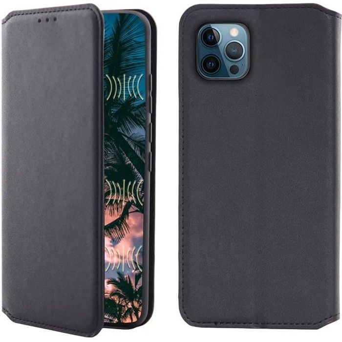 Coque pour iPhone 12, Housse Etui Portefeuille Cuir pour iPhone 12 / iPhone 12 Pro (6.1\