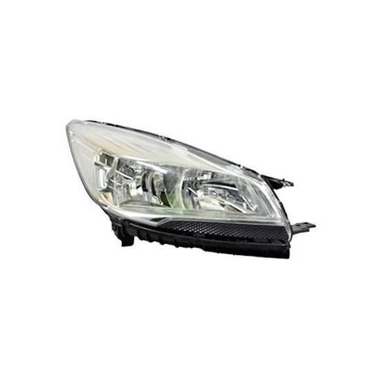 Phare Optique avant droit pour FORD KUGA II ph. 1 2013-2016, H7+H15, fond Chrome, Neuf.