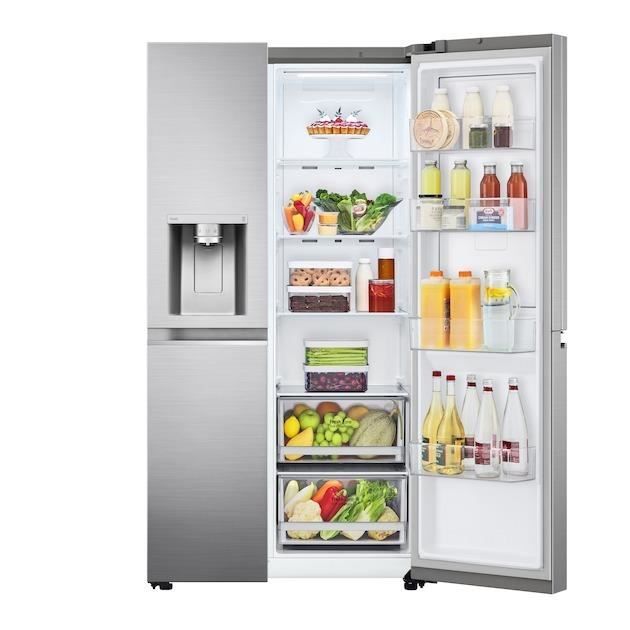Réfrigérateur américain LG GSJV70PZT iNOX