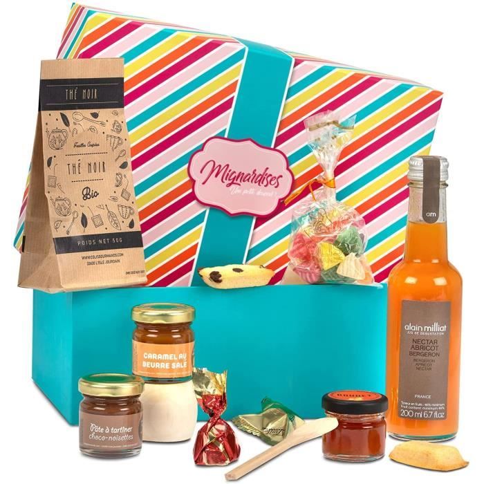 Panier Gourmand Et Coffret Cadeau Gourmet - Gourmands Garni À Offrir Idéal Fête Mères Pères Anniversaire Noël
