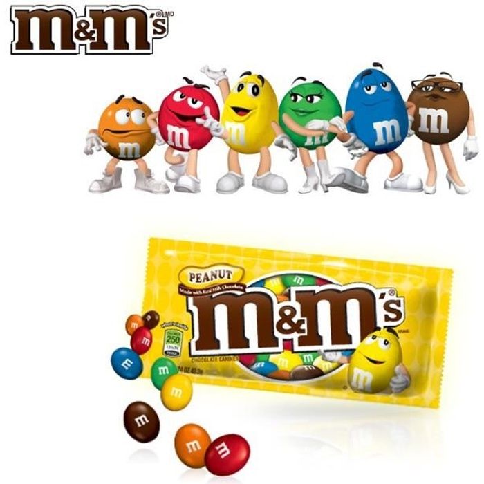 M&M's cacahuètes chocolat 100 g M&M's