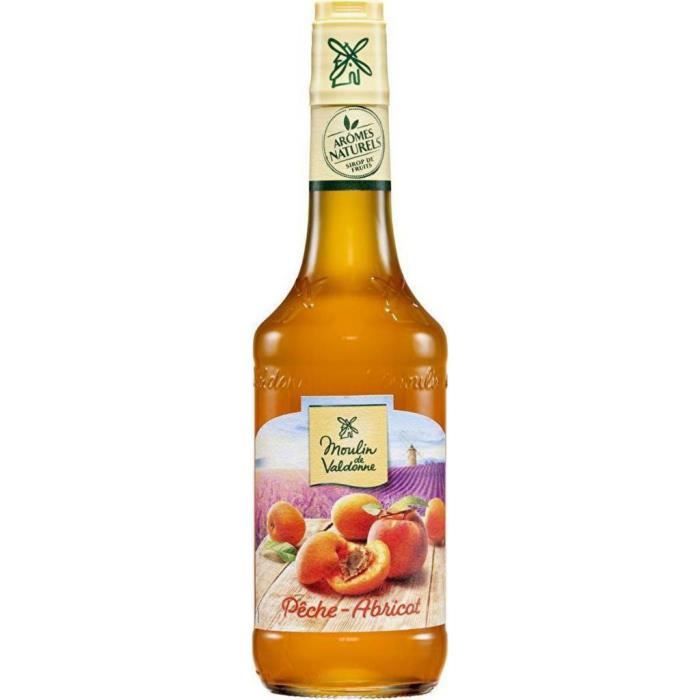 Moulin De Valdonne Sirop pêche abricot 70 cl