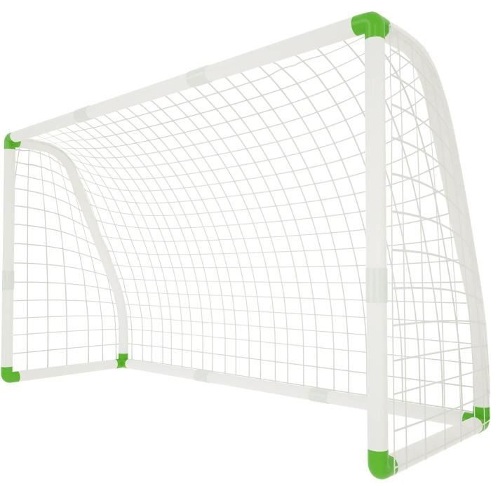 UISEBRT But de football en PVC pour le jardin - Le meilleur but de football par tous les temps (2,45 m x 1,55 m) / (1,8 m x 1,2 m)