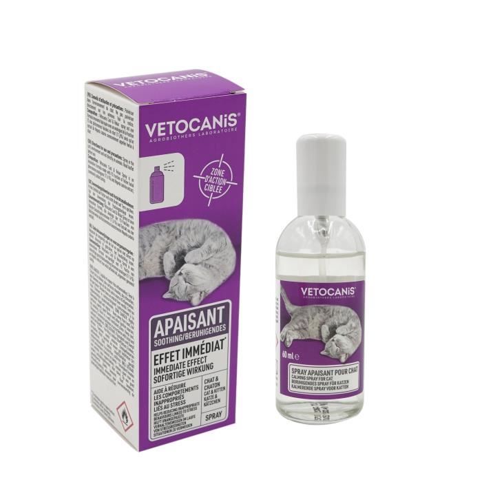 VETOCANIS Spray apaisant anti-stress - Pour chat