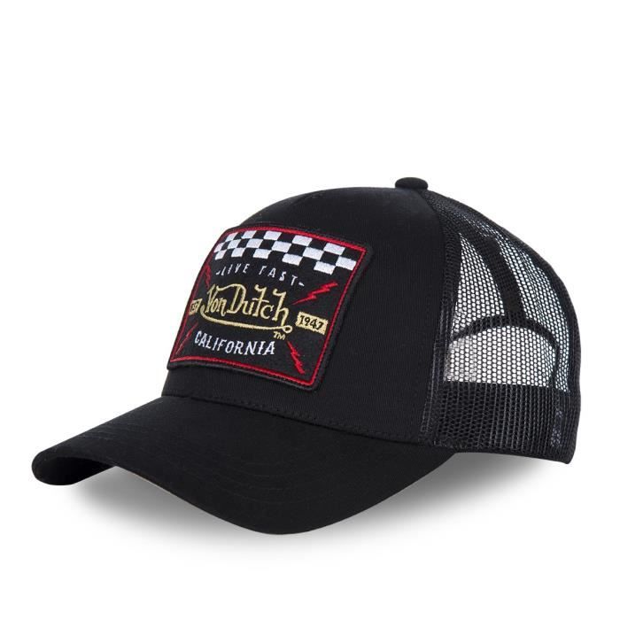 Von Dutch - Von Dutch Casquette Square Style Trucker Blacky04