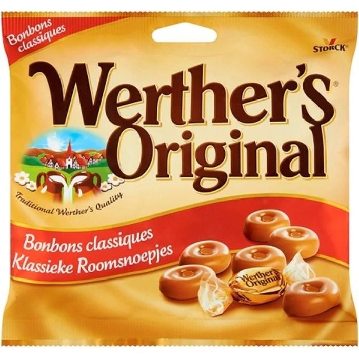 Werther's Original bonbons durs au beurre et à la crème 175g