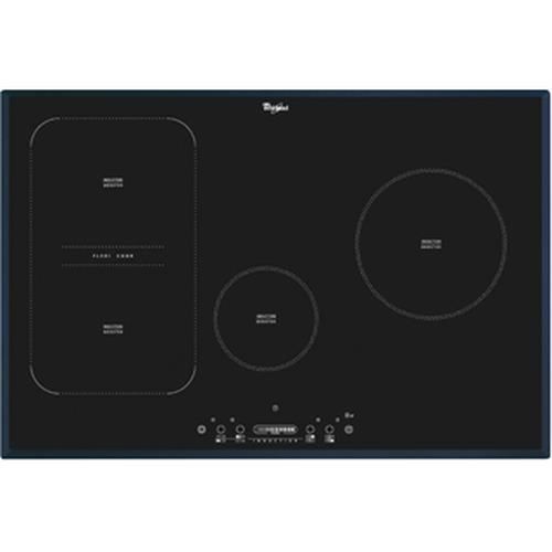 Whirlpool ACM814-BA, Intégré, Plaque avec zone à induction, Céramique, Noir, Toucher, 770 mm