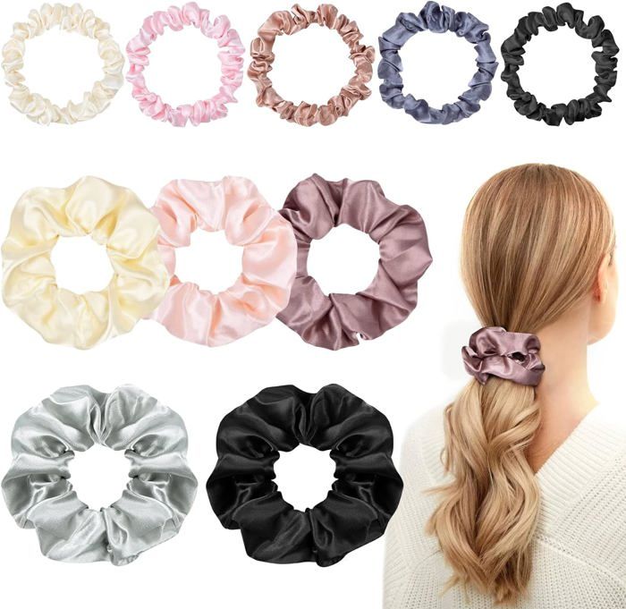 Chouchou Bebe Fille 20 Pinces à Cheveux En Lin Pour Bébé Fille