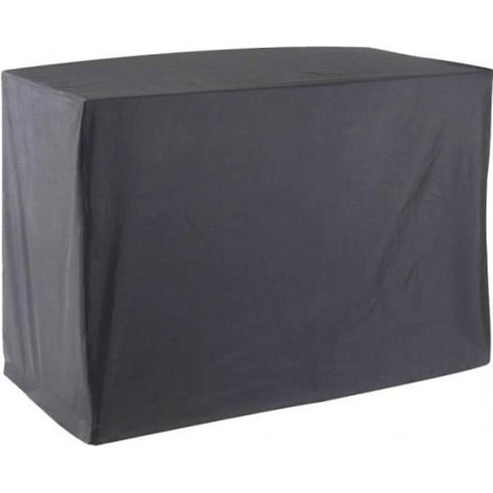 Housse De Protection pour chariot plancha Haute Qualit polyester L 100 x l 60 x h 90 cm couleur anthracite