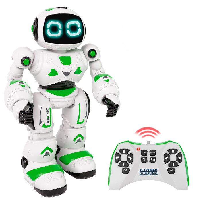 Robot Jouet - Xtrem Bots - Bionic - Programmable - 2 Modes de Mouvement - Sons et Lumières