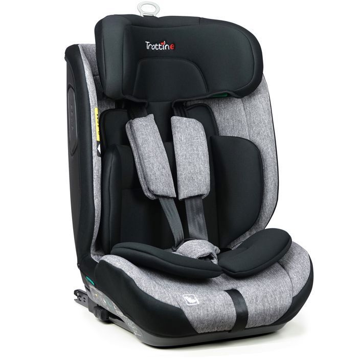 TROTTINE Siège auto rehausseur très longue durée R129 i-size 76-150 cm CARDIFF Geneva