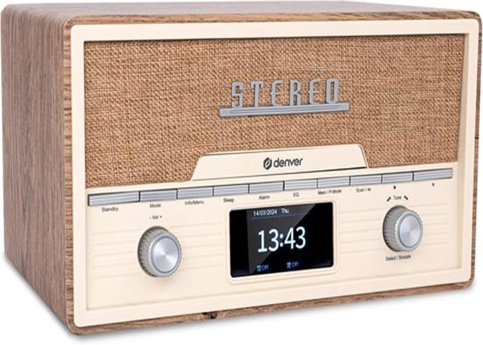 Radio Dab Lecteur Cd - Radio Vintage - Bluetooth - 20 Stations ...