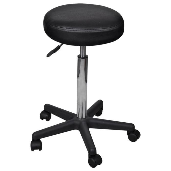 (Noir)Tabouret de bureau - SINGOR - Chaise Adulte Noir 722980