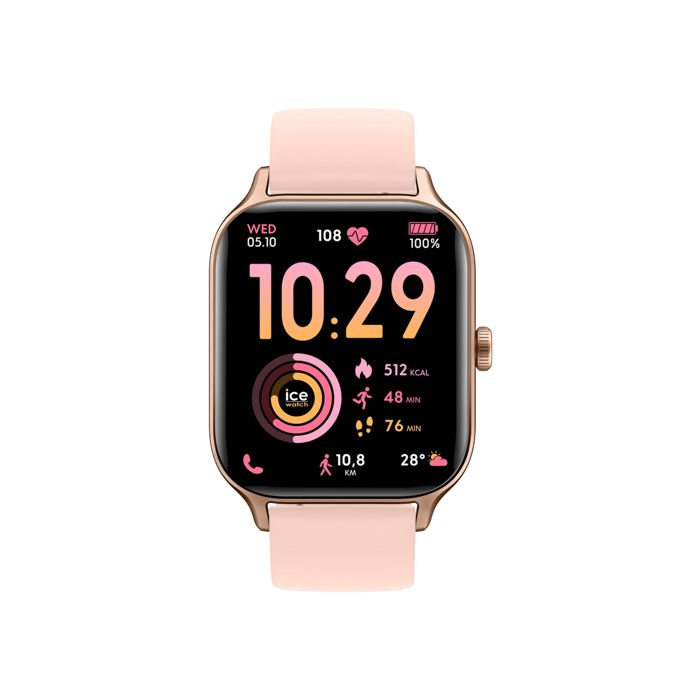 Montre Femme Connectée Ice Fit Rt 3.0 Gps 1.75 Gold Nude 36 Mm - vue 2