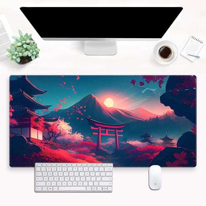 Tapis de de Jeu800 x 300mm Tapis Gaming GrandAntidérapant ÉtancheBords Coususpour GamerOrdinateurPC - vue 2