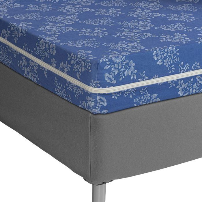 Housse à matelas intégrale 140 x 190 cm - Rénove matelas damassé Housse à matelas intégrale 140 x 190 cm - Rénove matelas damassé