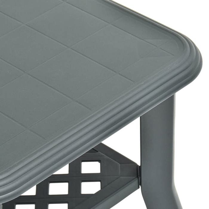 （LE SOLDE)Table basse/Table à café - PARAJ - Pour maison - Vert 90x60x46cm Plastique_256679