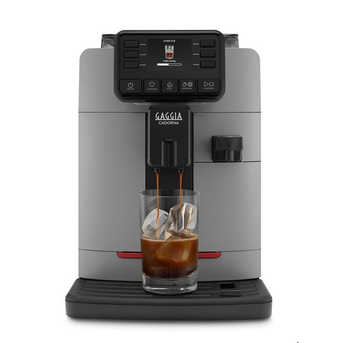 Gaggia Cadorna Prestige Over Ice Machine a Cafe Automatique Grains Carafe a Lait 15 Bars 1900 W