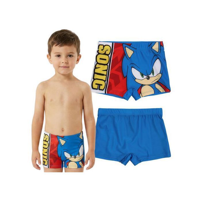 SONIC Maillots de bain pour garçon pour la piscine boxers de bain modèles de plage à séchage rapide OEKO-TEX 128-134