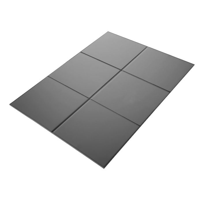 Sommier à lattes pliable - DUOKU - Mod.1005 - 192x138 cm - Antidérapant avec sangles - Ultra-fin 1 1 cm