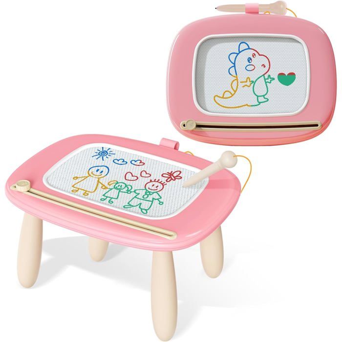 Jouets pour Enfants de 1 à 3 Ans Ardoise Magique Magnétique Jouets pour Filles Tableau Magique pour Apprendre Dessiner