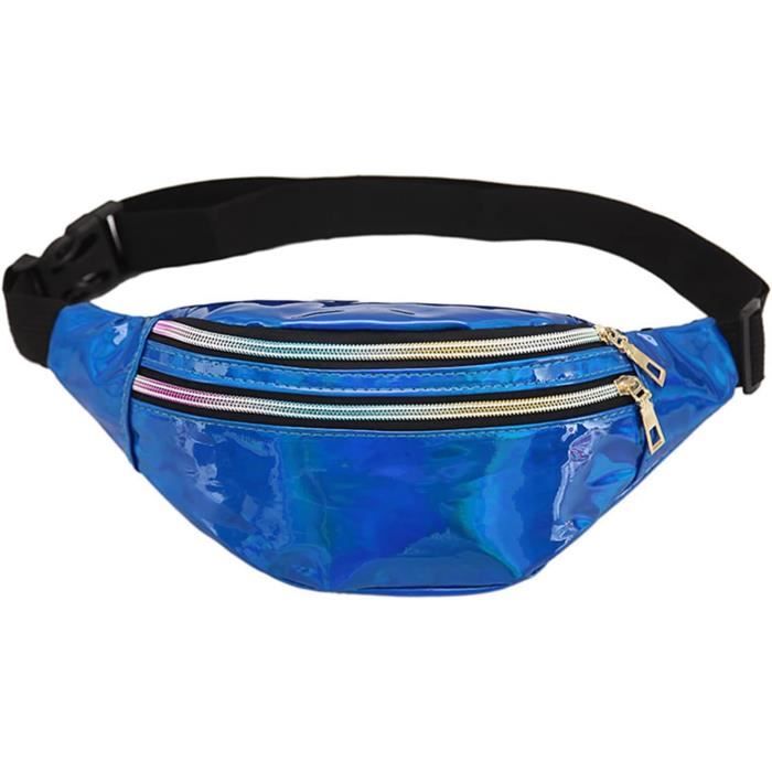 Sac Banane Holographique, Sac ?? La Taille Homme-Femme, Sac Etanche Multi-Poches Mode Imperm?�able 