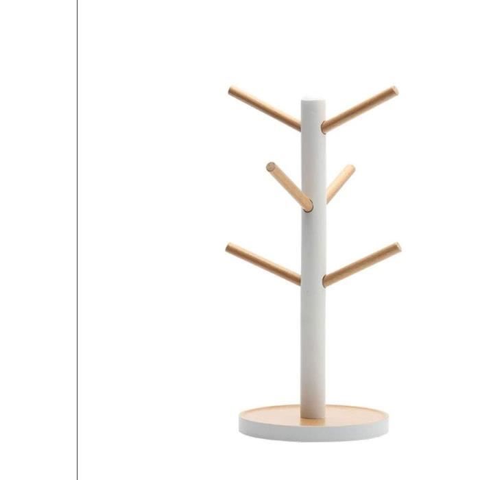 Porte-gobelet en bois, support de tasse à café, support d'arbre Porte-gobelet en bois, support de tasse à café, support d'arbre