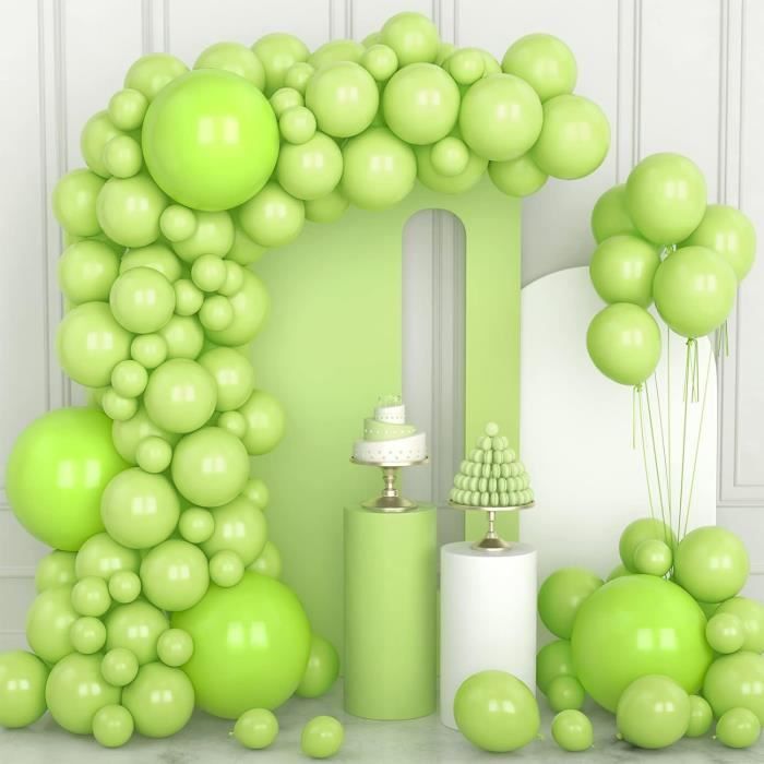 Lot De 72 Ballons En Latex Argenté Avec Clips Et Ruban De Curling - Fête, Décoration