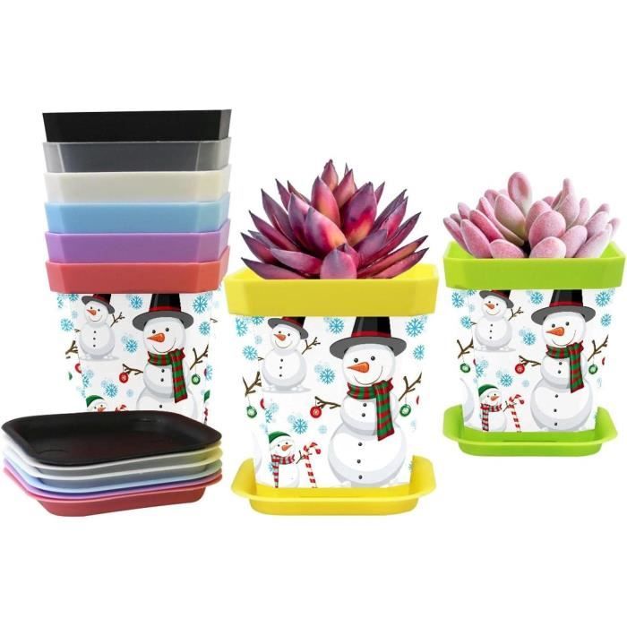 Kit Déco Bonhomme De Neige Baker Ross – Lot De 6, Mousse Autocollante, Sans Colle – Activité Créative Noël Pour Enfants