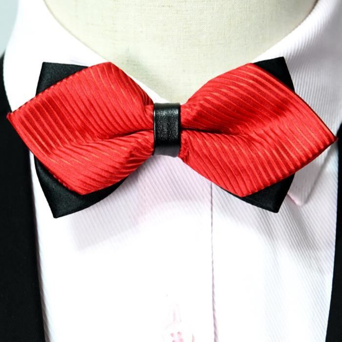 Nœud papillon cravate Bow Tie Homme Garçon,Costume ''Smoking'',Mariage,RÉGLABLE