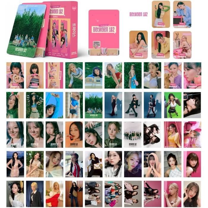 Lot De 55 Cartes Photo Kpop Twice - 4TH World Tour Album - Merchandising Collection Fan (5.5x8.5 Cm)