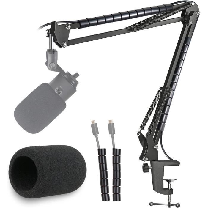 Fifine K669 Support Microphone Professionnel Réglable avec Bonnette ...