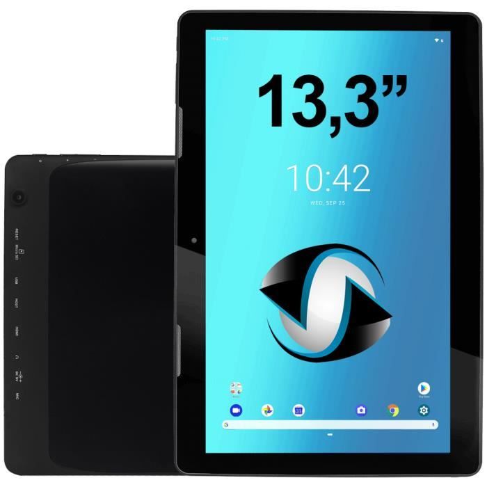 Tablette 13 Pouces Android 9.0 OctaCore Full HD HDMI Wifi Bluetooth +SD