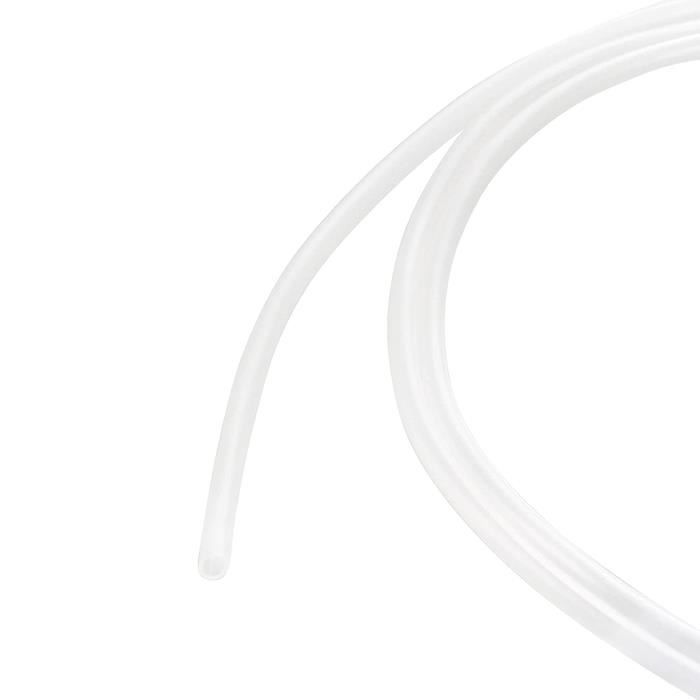 Tube Silicone Flexible 3 M – Diamètre Intérieur 1 Mm / Extérieur 2 Mm, Transparent, Haute Température - 8