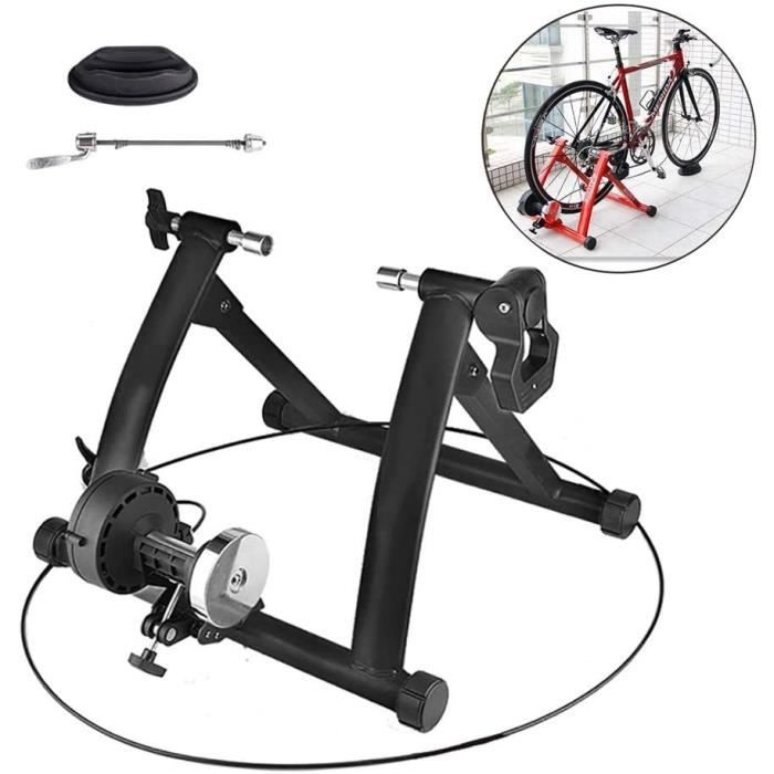 Rouleau Portable Vélo Pliant Formateur vélo en intérieur Rouleau