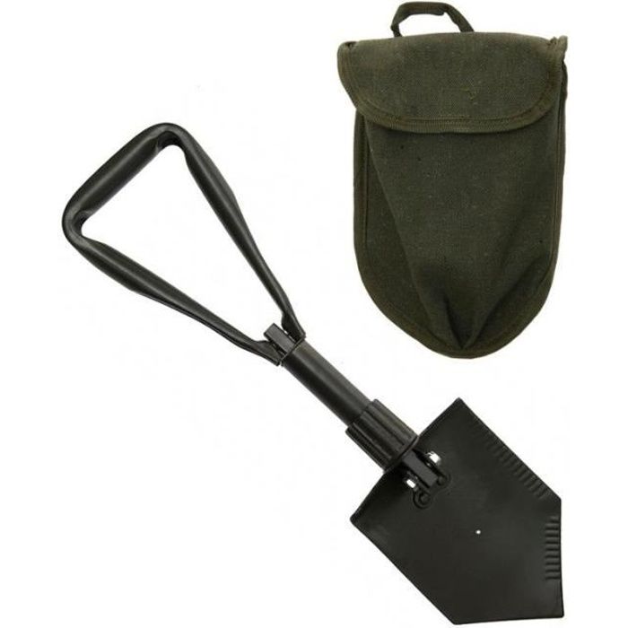 PELLE PLIANTE METAL VERT TRIPLE FONCTION AVEC ETUI DE TRANSPORT NOIR - CATEGORIE B