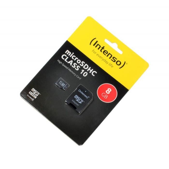 Cartes micro SD Olympus Tough TG-Tracker, MicroSDHC Carte mémoire, 8Go,  Classe 10, High Speed, Adaptateur SD, Vitesse de 47364 - Cdiscount Appareil  Photo
