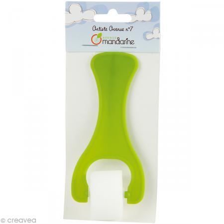 Rouleau mousse pour peinture 2,5 cm Rouleau mousse pour peinture - Largeur : 2,5 cm - Longueur totale : 13 cm