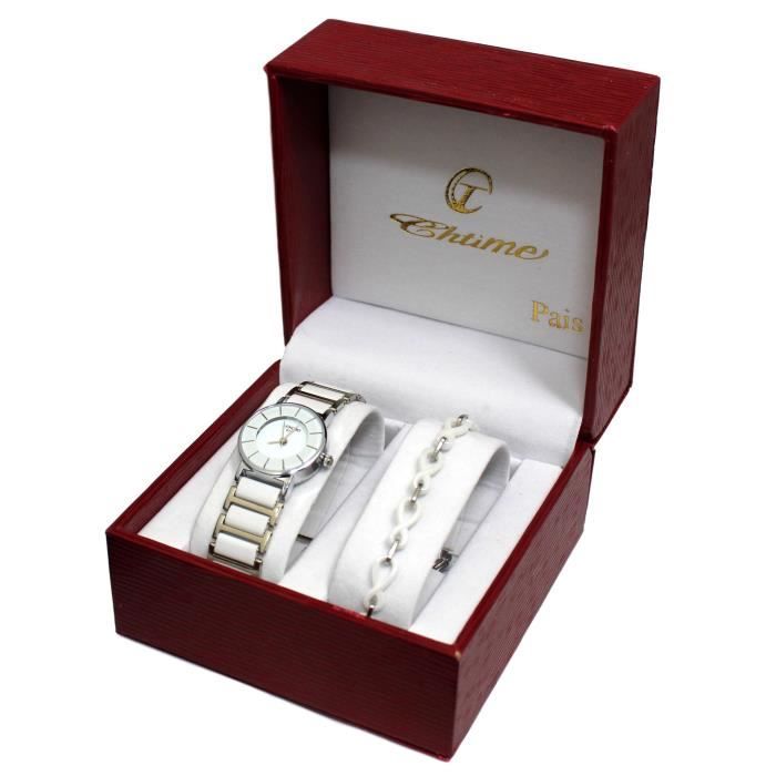 Montre Femme Plaqué Or Style Tamara Melon - Écrin Box 6 - Occasion En Très Bon état - Sans Marque