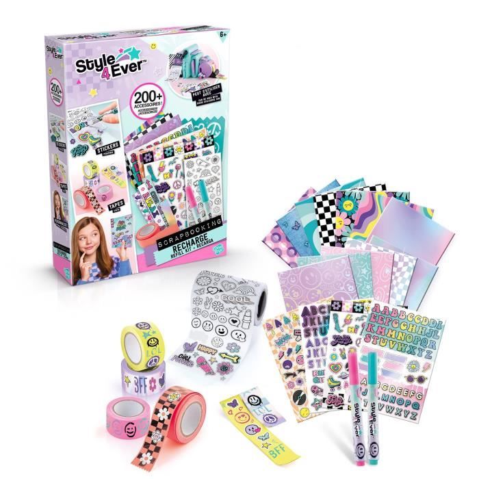 Recharge Studio de Scrapbooking Style For Ever OFG 283 Canal Toys – Kit Complet pour Personnaliser Carnet - vue 2