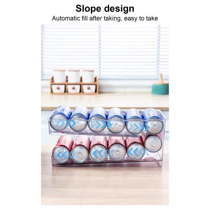 HENGBIRD Lot De 2 Boîtes à Œufs Avec Couvercle - 10 Œufs - Rangement Réfrigérateur Transparent