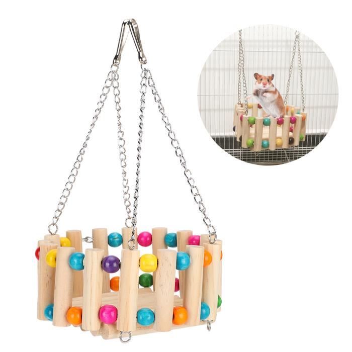 Hamac Lit Pour Hamster, Furet, Chinchilla - Lavable, Avec Crochets, Doublure Polaire Chaude
