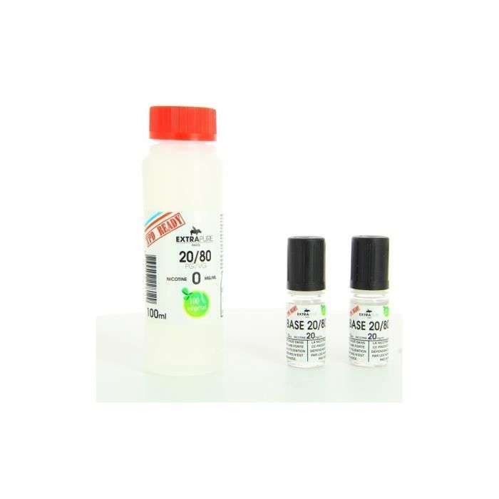 Pack Base 140ml 03mg Extrapure PG/VG 50/50 - Cdiscount Au quotidien