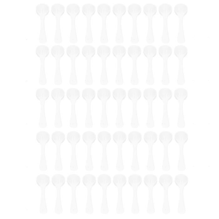 32 Mini Cuillères à Mesurer 1/32 Cuillère à Café - Plastique, Pour Poudres, Cosmétiques, épices